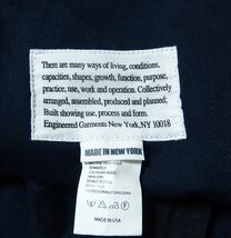 16AW Engineered Garments エンジニアードガーメンツ Fatigue Pant Cotton Reversed Sateen ファティーグ パンツ 34 紺_画像5