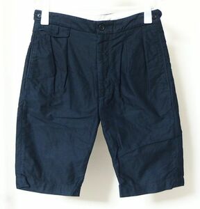 Engineered Garments エンジニアードガーメンツ Truman Short Broken Twill トゥルーマン ショーツ ショート パンツ 30 紺