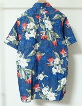 Engineered Garments エンジニアードガーメンツ Popover Shirt Hawaiian Print プルオーバー 半袖 シャツ M 花柄_画像2