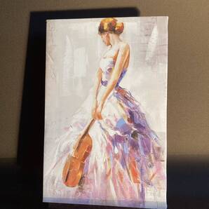 キャンバス プリントアート バイオリニスト インテリア 置物 絵画