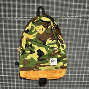 Drifter[ Drifter ]USA made * camouflage duck rucksack backpack rucksack military suede 