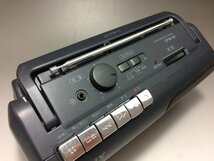 ソニー SONY ラジカセ CFM-10 2007年製 ラジオカセットレコーダー オマケ付き(テープ6本 未開封)◆18_画像5
