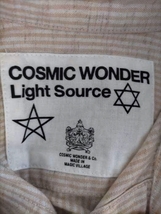 COSMIC WONDER Light Source(コズミックワンダーライトソース) 切替ストライプ 丸 中古 古着 0148_画像3