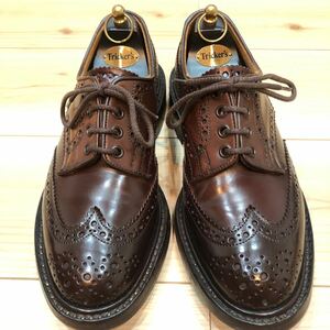 ハミングバーズヒル別注 Tricker''s トリッカーズ　3トーン コードバン 6.5 純正シューツリー付属 コードヴァン humming bird’s Hill