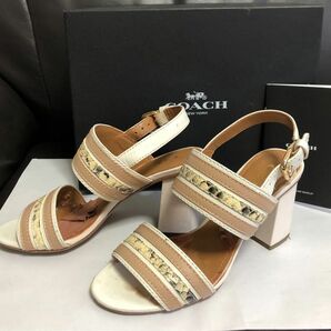 コーチCOACHサンダル　22.5 アメリカの5サイズ