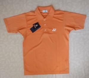  unused goods Yonex YONEX short sleeves shirt size S orange color static electricity guard 