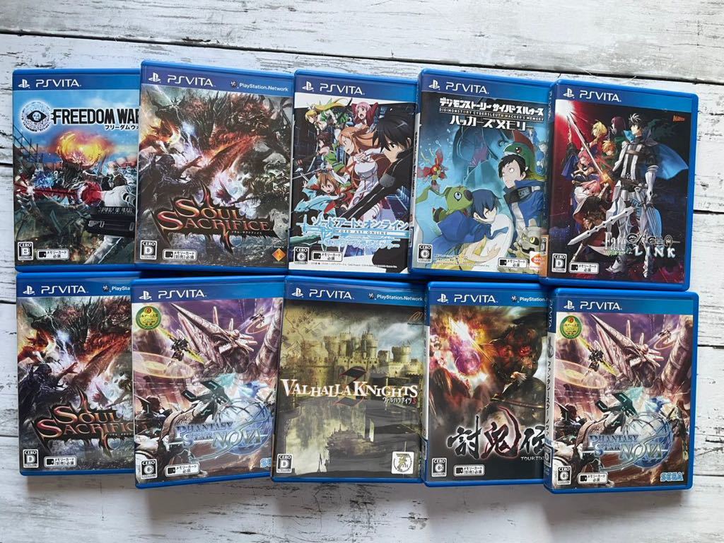 ヤフオク! -「ゲームソフト まとめ売り」(PS Vita) (テレビゲーム)の