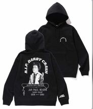 X LARGE × PLEASURES エクストララージ プレジャーズ THE GERMS ザ ジャームズ RIP DARBY ダービー PULLOVER HOODED SWEAT サイズ L_画像8