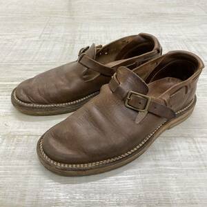 MOTORATORY モトラトリー MOTO モト クロム エクセル レザー スリッポン Leather Slip On サイズ 6 1/2 (71