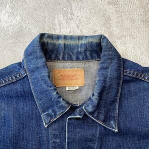 60s ~ 70s Vintage Levis 70505 0217 ビンテージ リーバイス 4th デニム ジャケット Gジャン 古着 ケアタグ ボタン裏 52 サイズ 46 位 (71の画像3