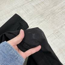 TapWater タップウォーター Cotton Ripstop Military Trousers コットン リップストップ ミリタリー トラウザーズ パンツ BLACK サイズ 34_画像6