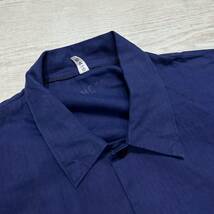 Vintage M WORK SANFOR ヴィンテージ ユーロ ヘリンボーン ワーク シャツ SHIRT サイズ MC56_画像3