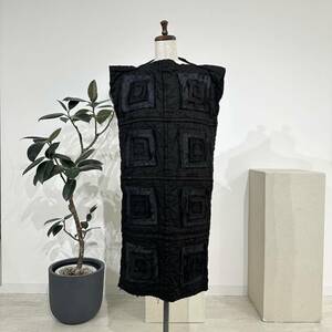 12ss 2012 rare tricot COMME des GARCONS Toriko Garcon product dyeing design One-piece Toriko special BLACK black group size M