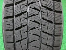 D198【送料無料 SALE品】215/60R17 超溝高 8.5分山 ブリヂストン スタッドレス DM V1 19年 2本 激安 エクストレイル CR-V C-HR デュアリス_画像4