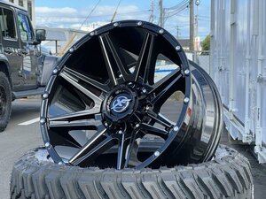 新品 20x10J シルバラード GMCシエラ F-150 ユーコン XF OFFROAD XF220 20インチホイールのみ4本セット -12 135/139.7-6H 135-6穴 139.7-6h