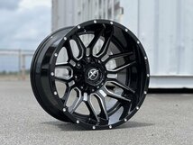 新品 20インチ ホイールのみ4本セット 20x10J FJクルーザー 80ランクル エスカレード XF OFFROAD XF222 -12 pcd135 6穴 pcd139.7 6穴_画像1