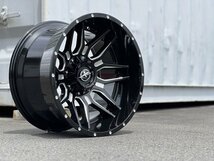 新品 20インチ ホイールのみ4本セット 20x10J ハマーH3 タホ サバーバン アバランチ XF OFFROAD XF222 -12 pcd135 6穴 pcd139.7 6穴_画像2