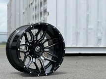 新品 20インチ ホイールのみ4本セット 20x10J ハマーH3 タホ サバーバン アバランチ XF OFFROAD XF222 -12 pcd135 6穴 pcd139.7 6穴_画像1