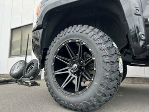 タイヤホイールセット XF OFFROAD XF220 20x10j pcd139.7/135 ATTURO TRAIL BLADE MT 285/50R20 33x12.50R20 ハイラックス エスカレード