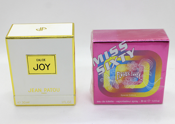 【JEAN PATOU】ジャンパトゥ JOY ジョイ EDP 30ml / MISS SIXTY ミス シックスティ フラワー パワー EDT 30ml　未使用　2本セット 20230708