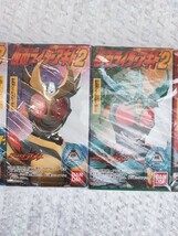 仮面ライダー アギト 仮面ライダーアギト2 全5種 未開封 当時物 セット 食玩 バーニングフォーム G3-X トリニティフォーム(070622)_画像5