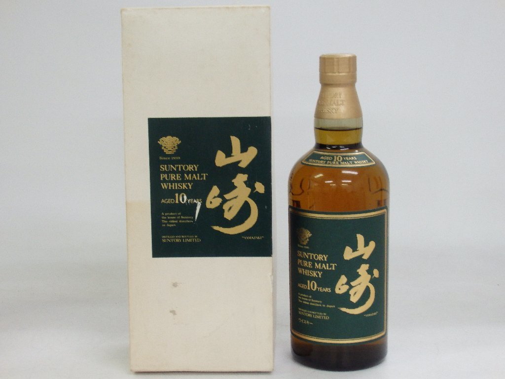 ヤフオク! -「山崎10年 グリーンラベル」の落札相場・落札価格