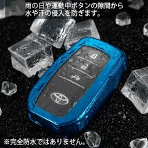 トヨタ 新型 ノア ヴォクシー 90系 新型 シエンタ アクア ヤリス YARIS マークX MARK X ミライ MIRAI キーケース 本革 キーホルダー レッド_画像4