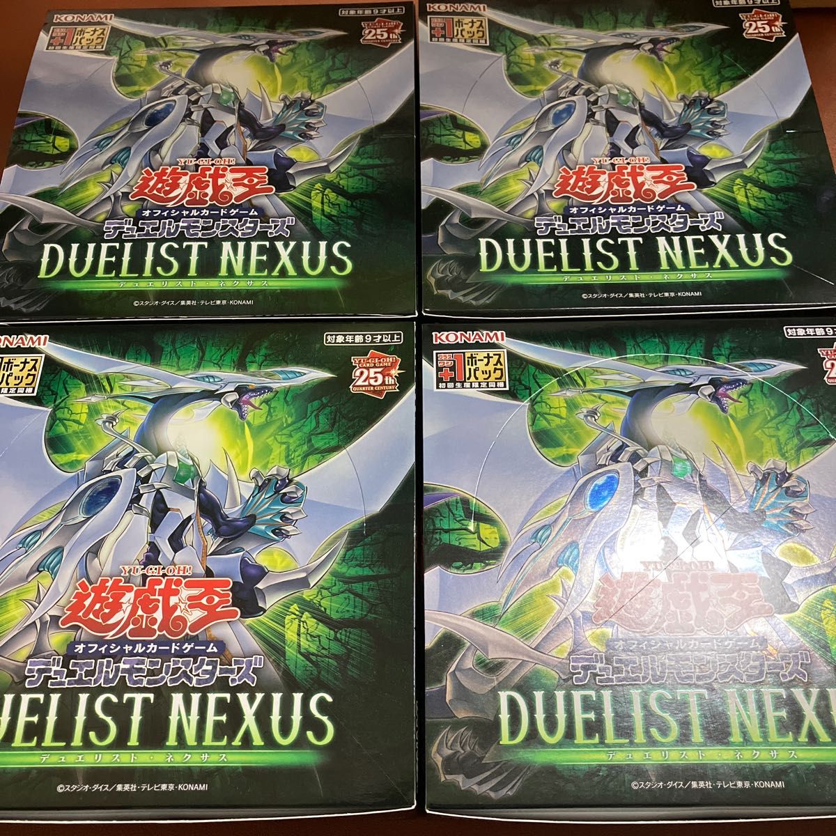 遊戯王 DUELIST NEXUS デュエリストネクサス 未開封 4BOX プラスワン