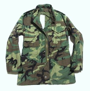 未使用(デッドストック) 米軍 実物 US M-65 フィールドジャケット/X-SMALL REGULAR/CAMOUFLAGE PATTERN/USA/アメリカ/米国製