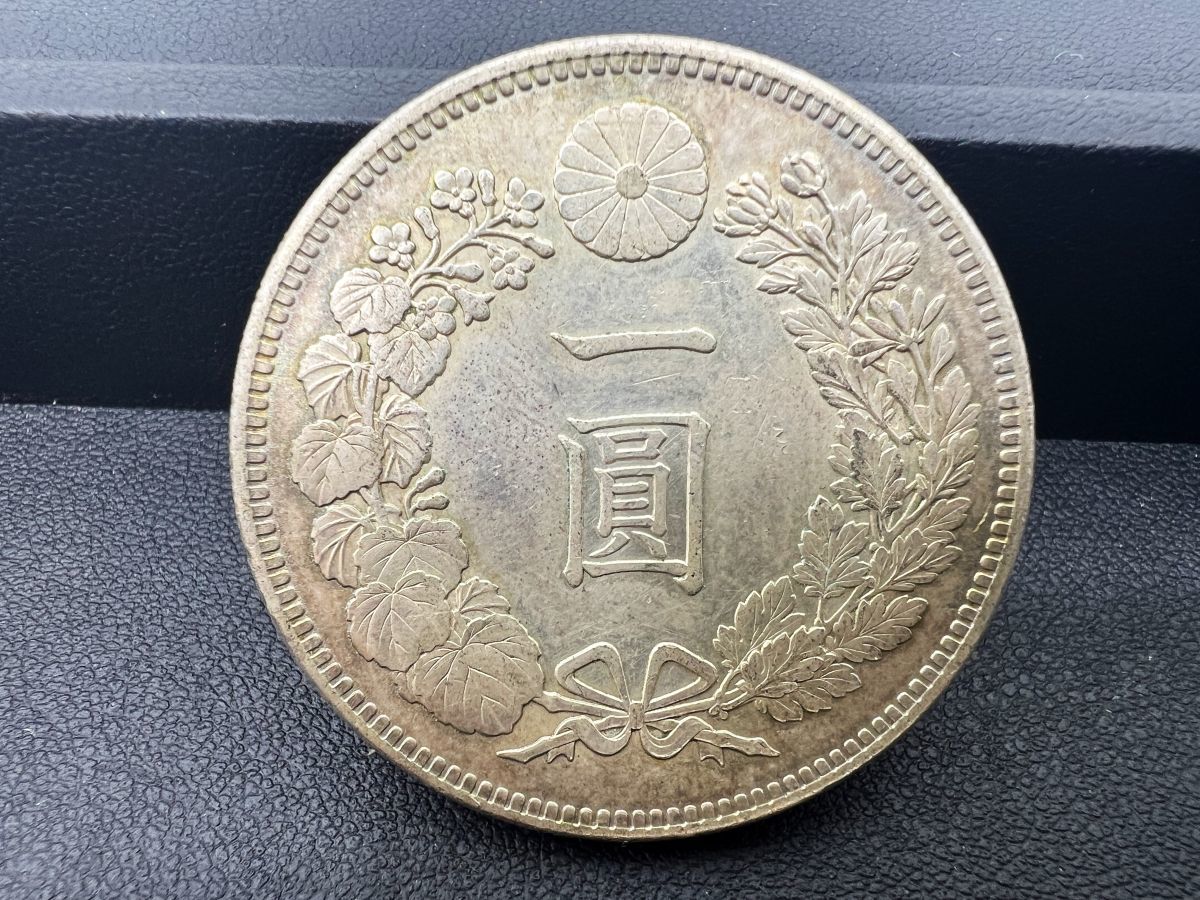 超格安価格 新 1円銀貨 明治34年 (小型) 旧貨幣/金貨/銀貨/記念硬貨