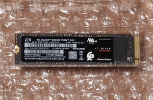 WESTERN DIGITAL WDS200T2X0E-00BCA0 2TB WD_Black SN850X PCIe Gen4 x4 NVMe M.2 2280