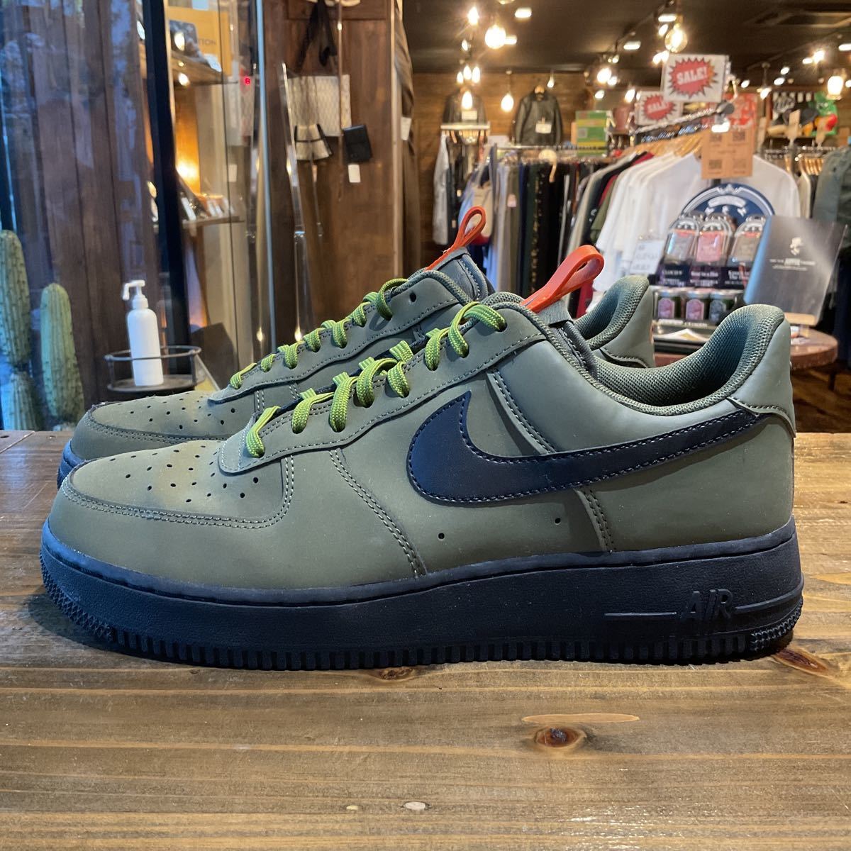 JChere雅虎拍卖代购商品：NIKE AIR FORCE 1 LOW Medium Olive ナ