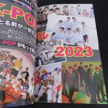 本 『K-POP アイドル名鑑 2023』 ■送120円 33組239名のデータ BTS TWICE IVE ASTRO TXT SEVENTEEN ENHYPEN NCT 他○_画像2