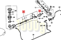 【ホンダ純正新品】HONDA 未使用品 ★超希少品★ ビート PP1 クラッチマスターシリンダー ガスケット付 1991/5-1996/1 BEAT_画像5