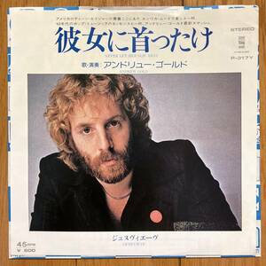 ■アンドリュー・ゴールド■彼女に首ったけ■Andrew Gold■Never Let Her Slip Away/Genevieve■P-317Y■AOR■7