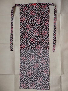  postage included * fundoshi * black . darkening Sakura pattern print. . middle undergarment fundoshi [ undergarment fundoshi atelier ....]