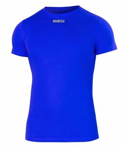 SPARCO（スパルコ） Tシャツ（トップ） B-ROOKIE ブルー Lサイズ カート用