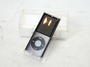 ▲(R507-F238) 現状品 Apple iPod アイポッド nano 8GB ブラック A1285