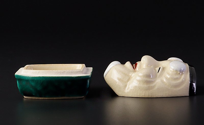 古美味】清閑寺窯四代杉田祥平造翁香合茶道具保証品9OFn | JChere雅虎