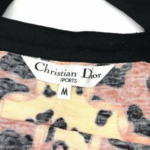 Dior ディオール CD レオパード ヒョウ柄 トップス キャミソール M 美品 M5417_画像6