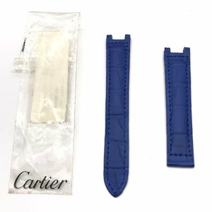 Cartier Cartier Carib ru wristwatch belt blue superior article M11747