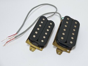 【ジャンク品】 ピックアップ ハムバッカー 2個セット 導通チェック済み ギターパーツ 部品 メーカー不明