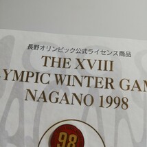 1998 長野オリンピック公式ライセンス商品 長野冬季オリンピック ピンバッジ 未使用品 ピンズ_画像4