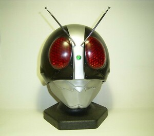  Kamen Rider old 2 number 1|1 mask mannequin head attaching 