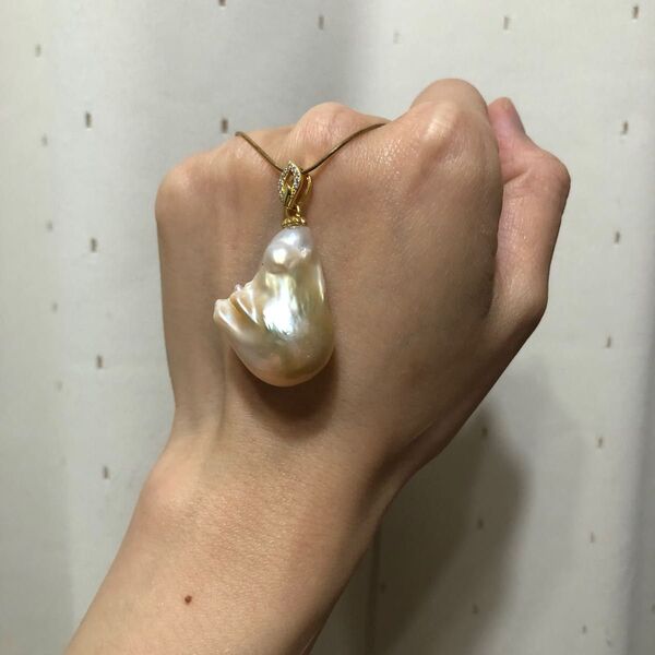 淡水パール 真珠 ネックレス ペンダント