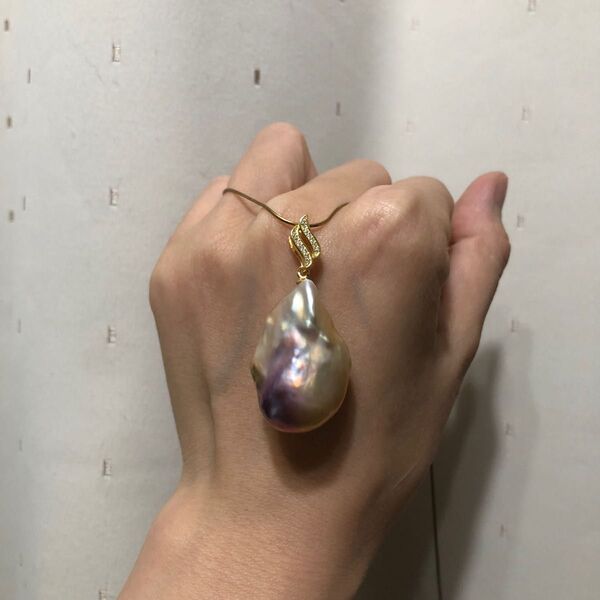 淡水パール 真珠 ネックレス ペンダント