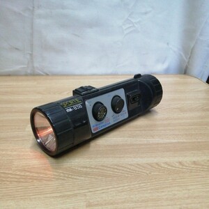  flashlight radio siren (SIREN) sport MA-838 Radio AM radio OK total length approximately 20.5cm diameter approximately 5.6cm postage 520 jpy other disaster prevention battery type antique 