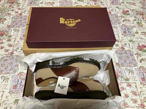 【Dr.Martens】UK8　ドクターマーチン 1461　SADDLE ３ホール　シューズ　GAUCHO+POLO BROWN　26709207　英国製 made in ENGLAND