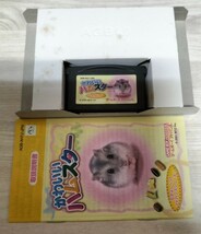 中古 GBA かわいいハムスター 箱・説明書あり_画像2