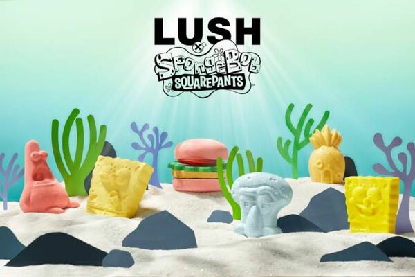 LUSH スポンジ・ボブ　コラボ全6種